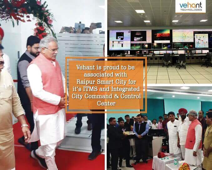 Raipur Smart City - Inauguration of ITMS and Integrated City Command and Control Center